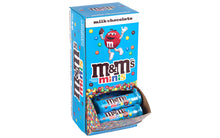 Load image into Gallery viewer, M&amp;M&#39;S MINIS Milk Chocolate Candy, 1.08-Ounce Tubes (Pack of 24)
