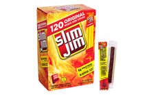 Load image into Gallery viewer, SLIM JIM Snack-Sized Smoked Meat Sticks Original, 0.28 oz, 120 Count
