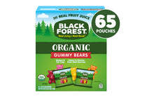 Load image into Gallery viewer, Black Forest Organic Gummy Bears, 0.8 oz, 65 Count
