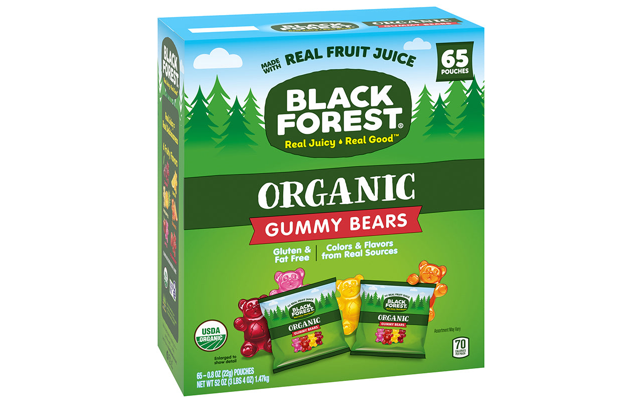 Black forest organic gummy bears discount