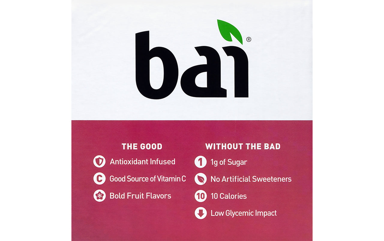 BAI Water Sunset Variety Pack, 18 fl oz, 15 Count – Candydistributors.com