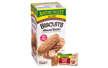 Load image into Gallery viewer, NATURE VALLEY Biscuits Almond Butter &amp; Peanut Butter Variety Pack, 1.35 oz, 30 Count

