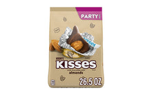 Load image into Gallery viewer, HERSHEY'S KISSES Milk Chocolate with Almonds Candy, 32 oz
