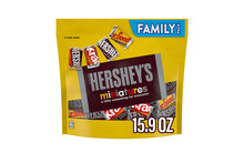 Load image into Gallery viewer, HERSHEY'S Miniatures Chocolate Candy Assortment, 17.6 oz
