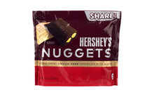 Load image into Gallery viewer, HERSHEY'S NUGGETS SPECIAL DARK Mildly Sweet Chocolate with Almonds Candy, 8.6 oz, 3 Pack
