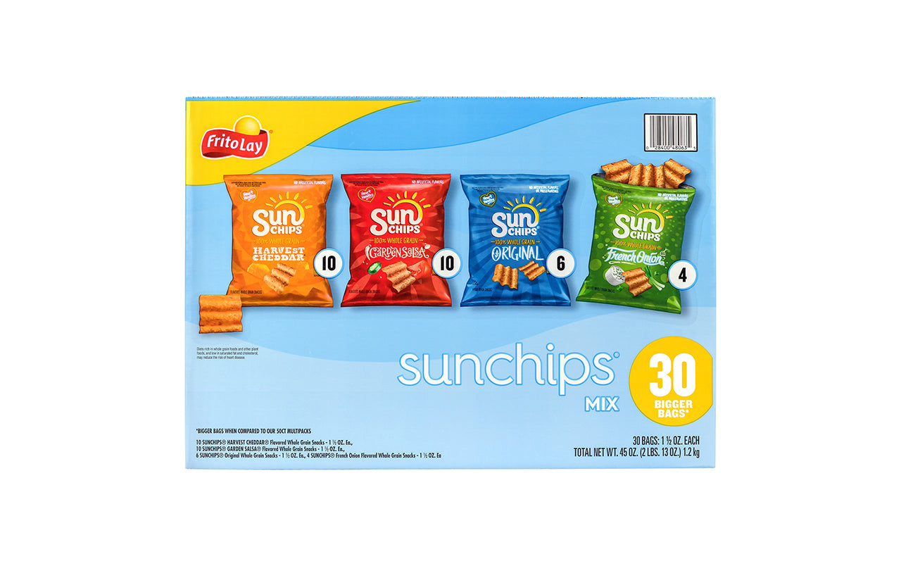 sunchips harvest cheddar multigrain snacks 13 oz