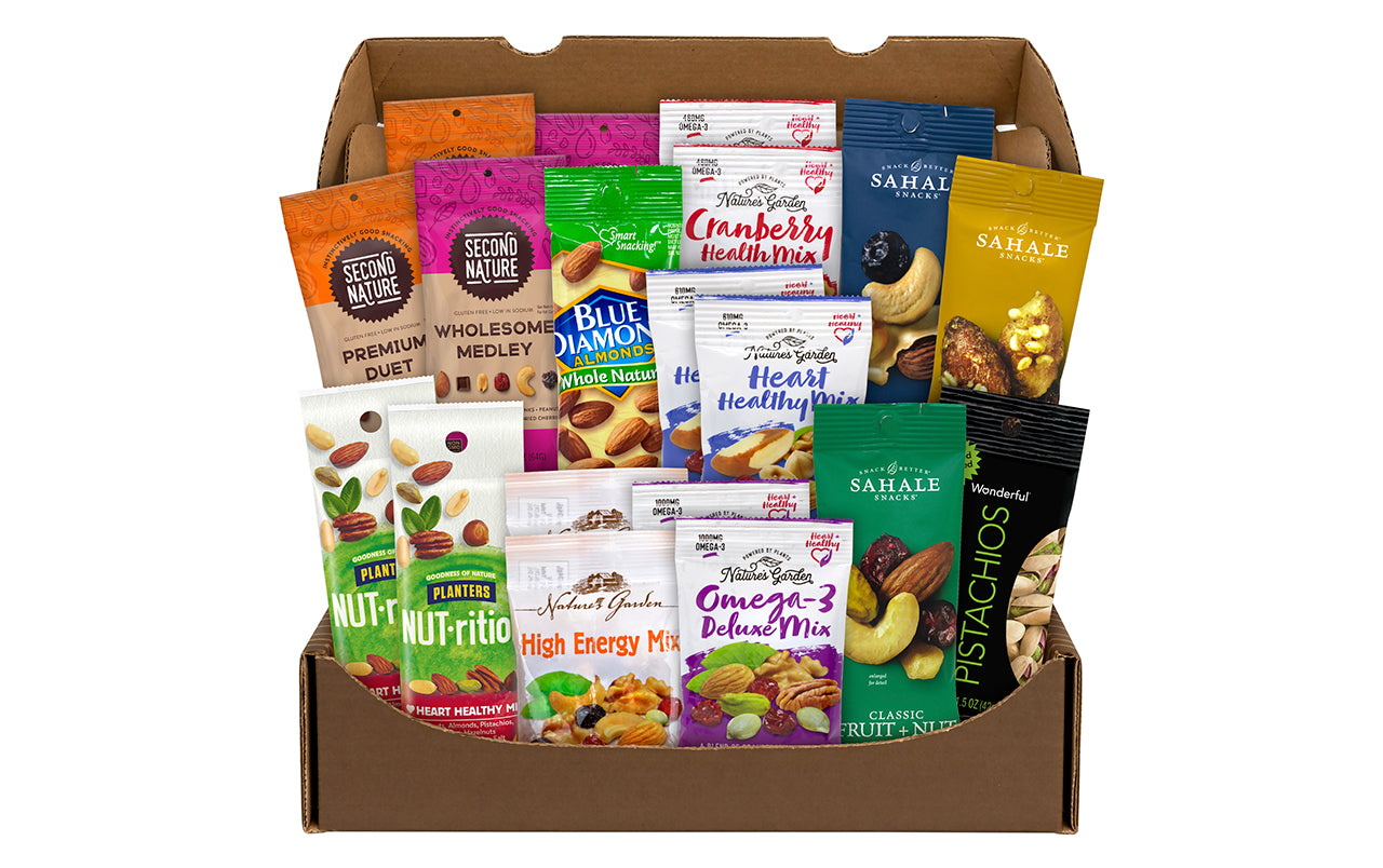 Nut Snack Box Healthy Mixed Nuts Snack Box – Candydistributors.com