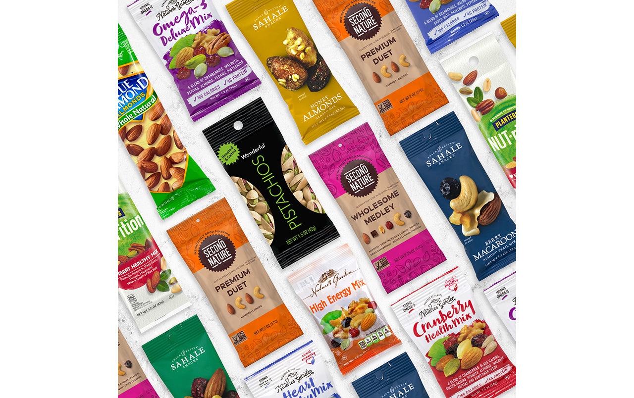 Nut Snack Box Healthy Mixed Nuts Snack Box – Candydistributors.com