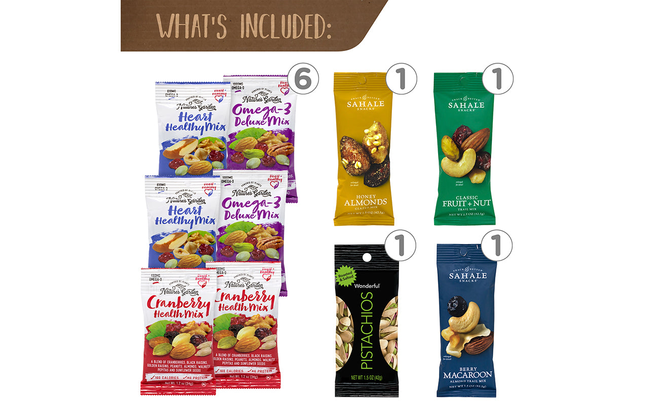 Nut Snack Box Healthy Mixed Nuts Snack Box – Candydistributors.com