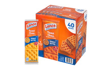 Load image into Gallery viewer, LANCE Toast Chee Peanut Butter Cracker Sandwiches, 40 Count
