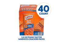 Load image into Gallery viewer, LANCE Toast Chee Peanut Butter Cracker Sandwiches, 40 Count
