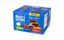 Load image into Gallery viewer, NUTRI-GRAIN Soft Baked Breakfast Bars Variety, 1.3 oz, 48 Count
