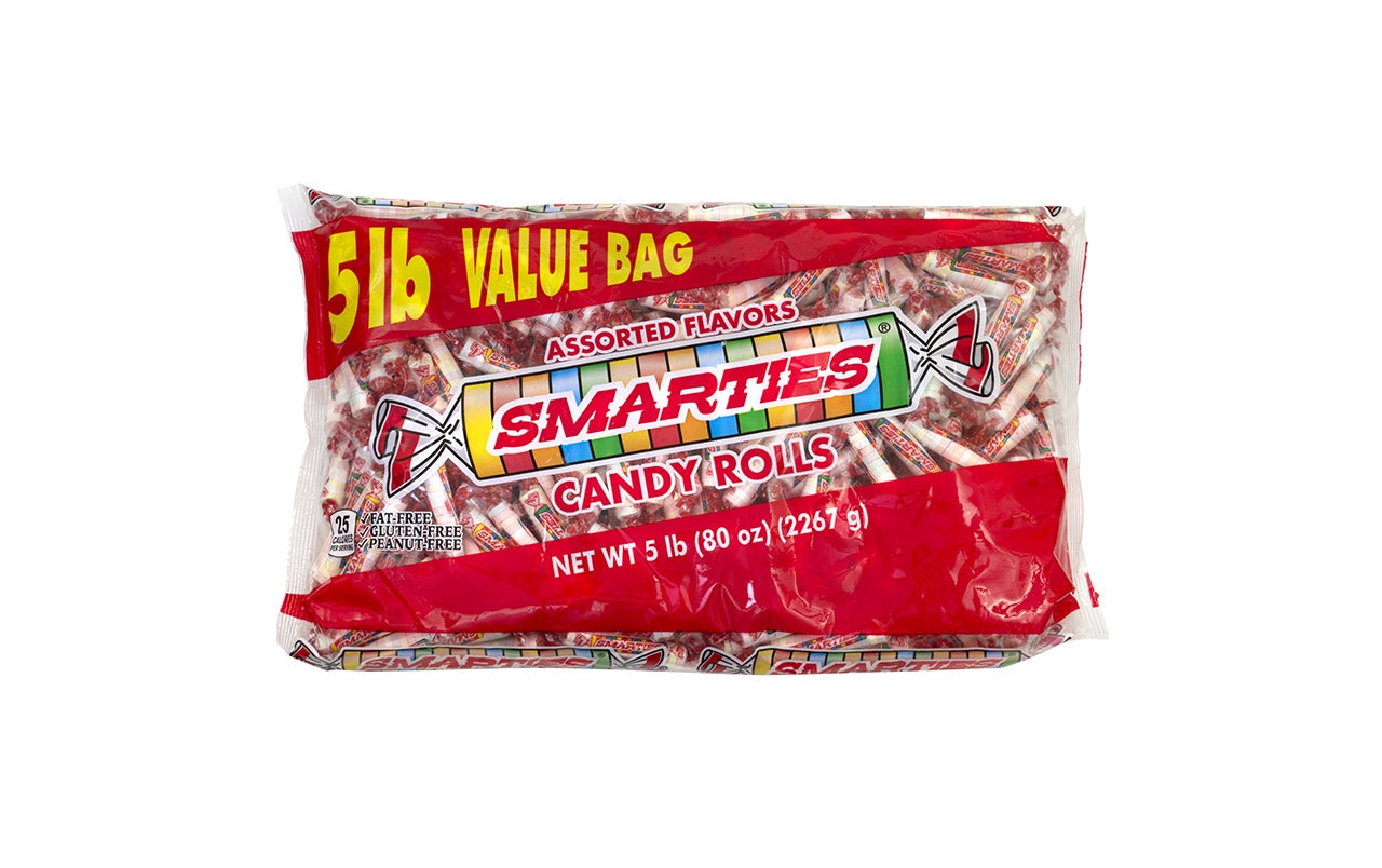 SMARTIES Candy Rolls, 5 lb