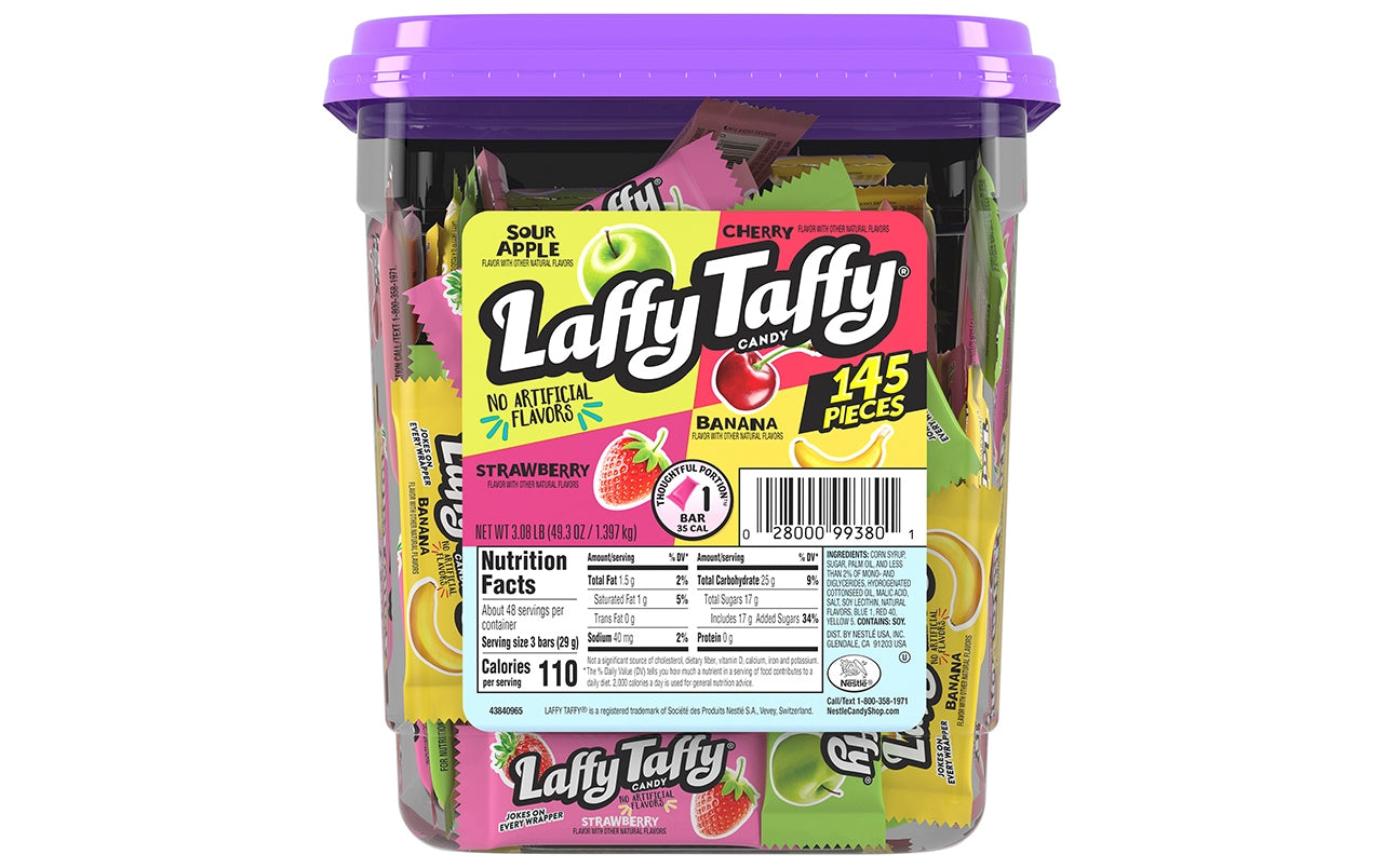 Laffy Taffy Assorted, 145 Pieces