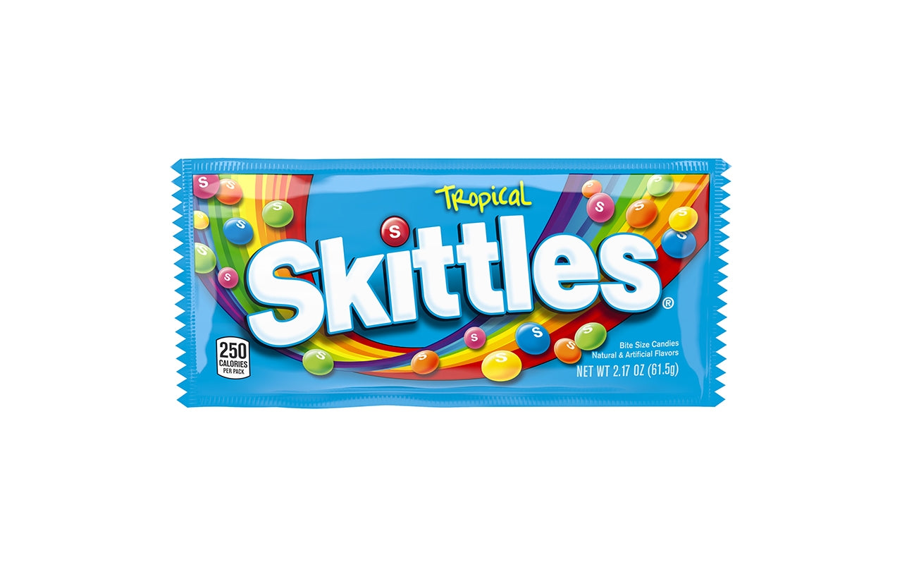 SKITTLES Original Fun Size Summer Chewy Candy, 4LB Bulk Candy Box