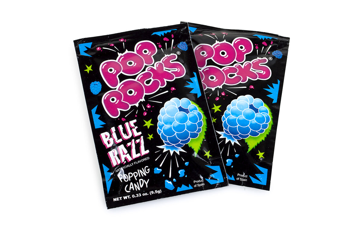 Pop Rocks Blue Raspberry, 24 Count – Candydistributors.com