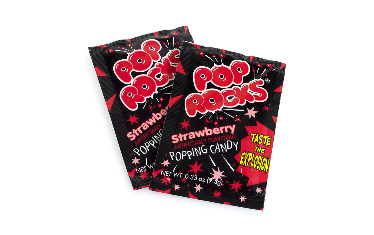 Pop Rocks Strawberry, 24 Count – Candydistributors.com