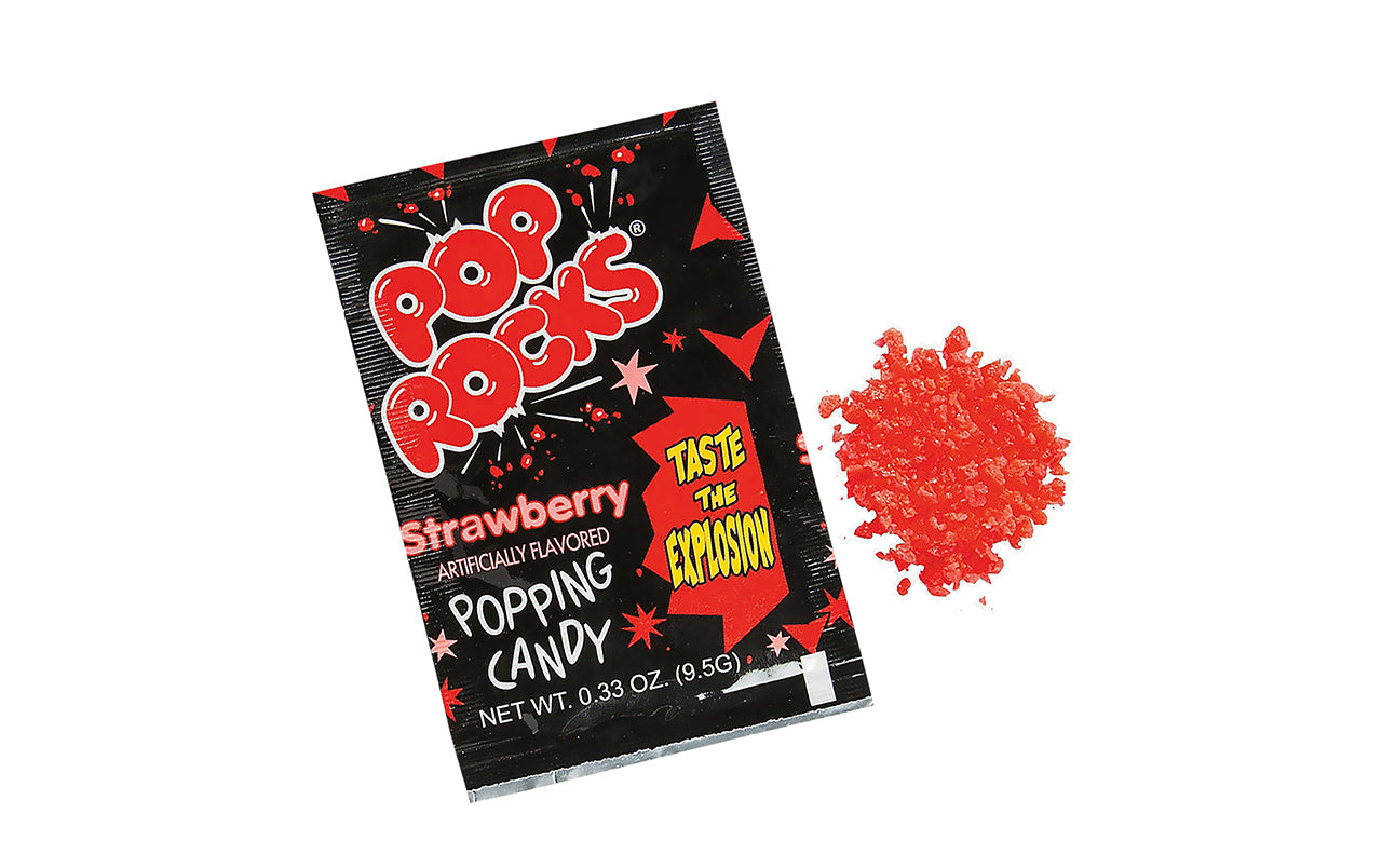 Pop Rocks Strawberry, 24 Count – Candydistributors.com