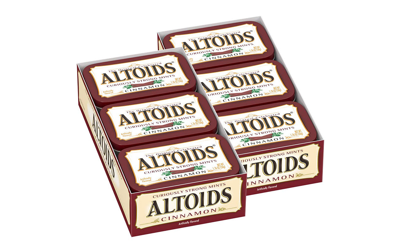 Altoids Curiously Strong Mints, Cinnamon, 1.76 oz, 12 Count