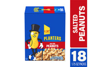 Load image into Gallery viewer, PLANTERS Salted Peanuts, 1.75 oz, 18 Count
