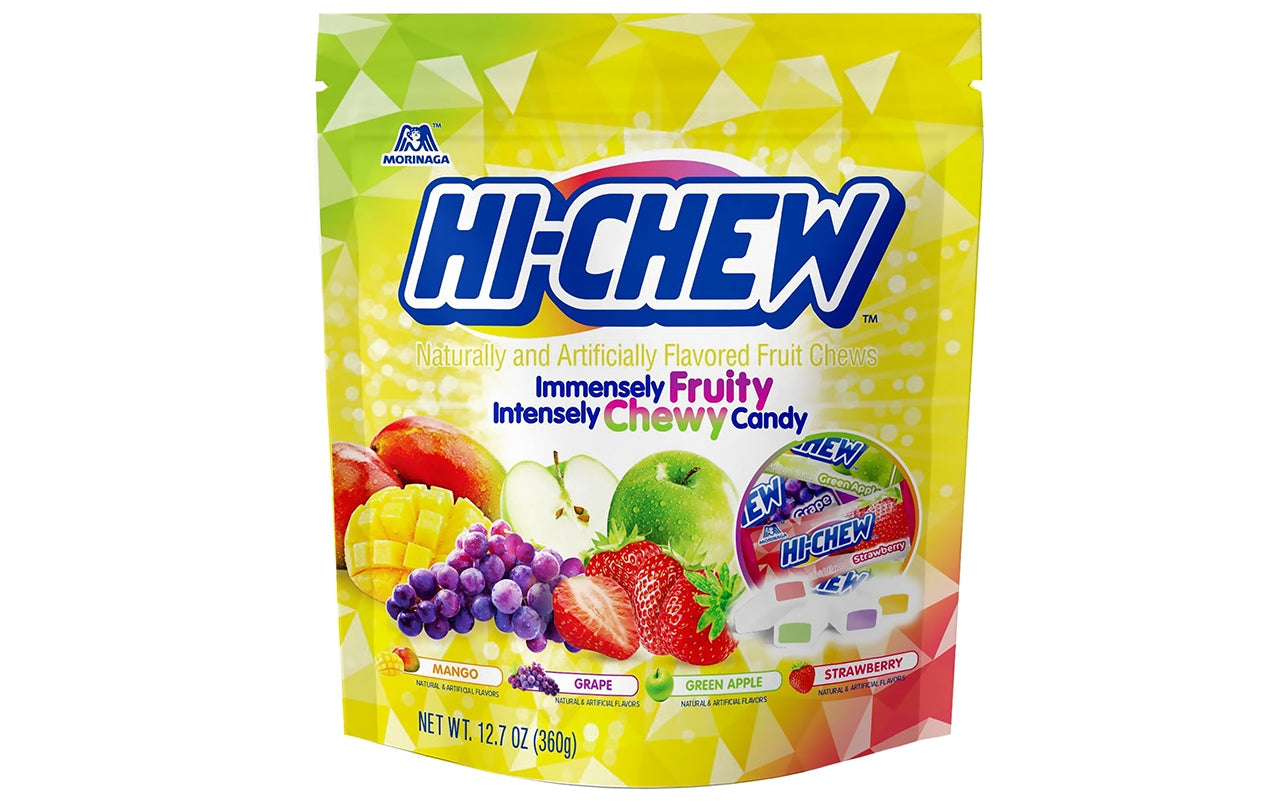 HI-CHEW Chewy Fruit Candy Assorted, 12.7 oz, 3 Pack