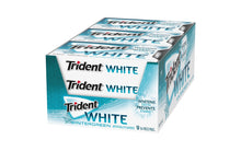 Load image into Gallery viewer, Trident White Wintergreen Sugar-Free Gum, 16 Pieces, 9 Count
