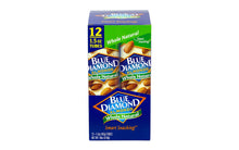 Load image into Gallery viewer, BLUE DIAMOND Almonds Whole Natural, 1.5 oz, 12 Count
