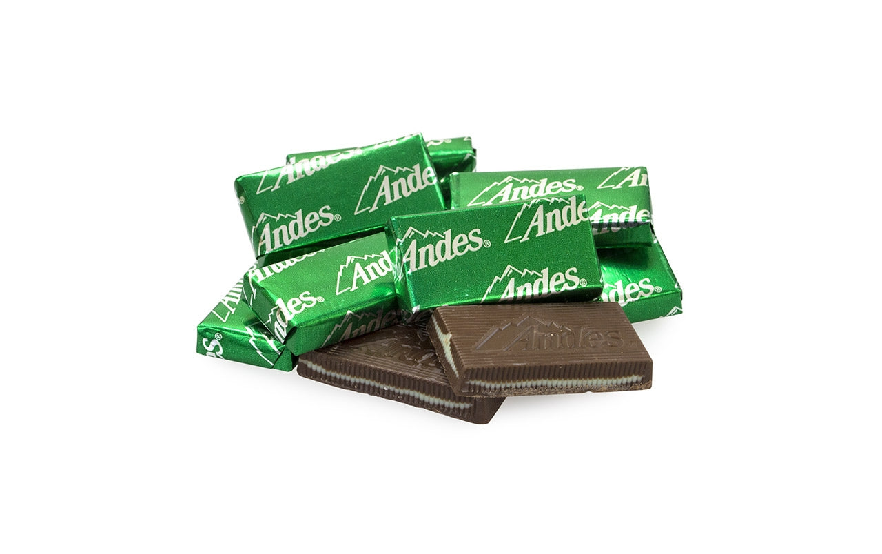 Andes Gold Foil Creme De Menthe Thins Bulk Bag - All City Candy