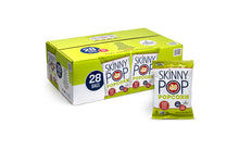 Load image into Gallery viewer, SKINNY POP 100 Calorie Popcorn Snack, 0.65 oz, 28 Count
