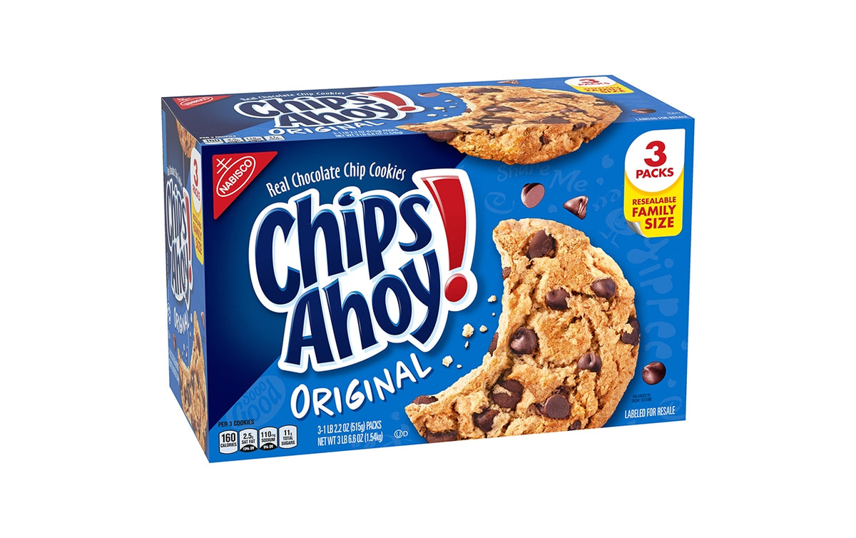 Nabisco Chips Ahoy Cookies, 3.4 lb – Candydistributors.com