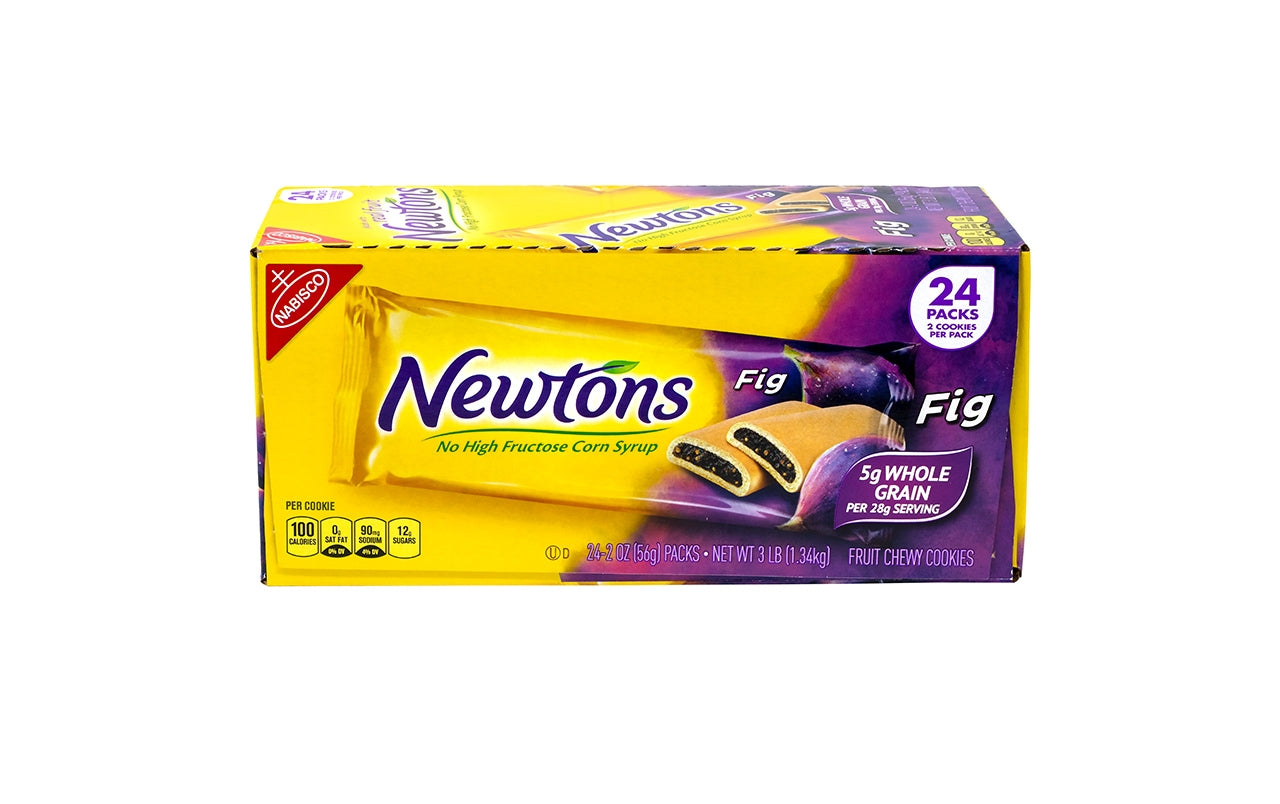 FIG NEWTONS Soft & Fruit Chewy Fig Cookies, 2 oz, 24 Count