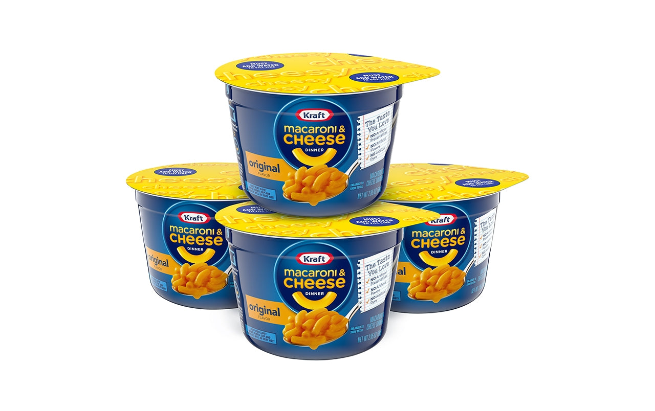 Kraft Foods Mac Cheese Easy Mac Cups Pack Of 12 - Office Depot