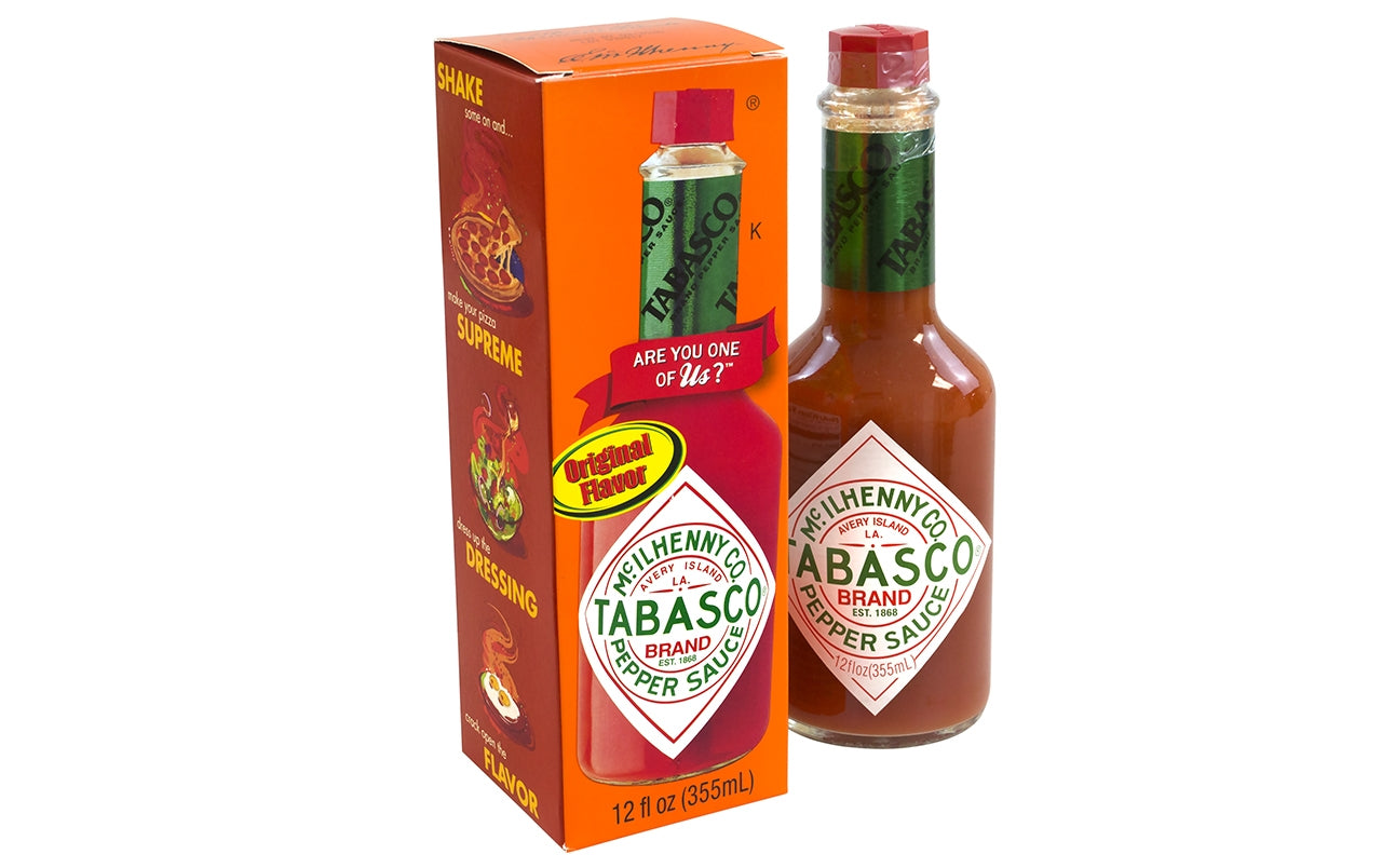 Tabasco Original Flavor Pepper Sauce 12 oz 