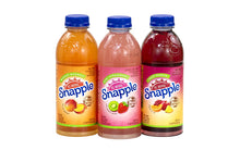 Load image into Gallery viewer, SNAPPLE All Natural Juice Drink Variety Pack, 20 fl oz, 24 Count
