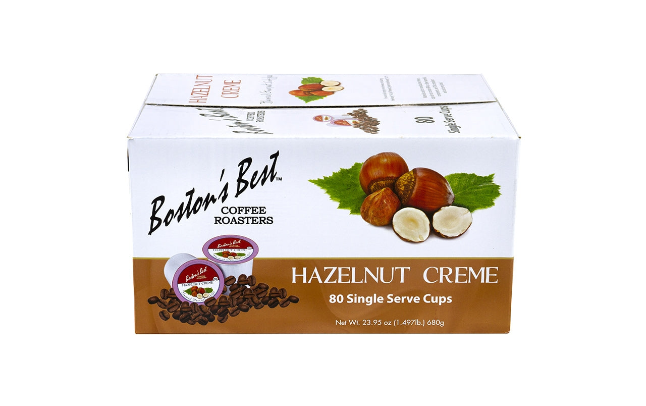BOSTON'S BEST Coffee K-Cups Hazelnut CrÃ¨me, 80 Count –  Candydistributors.com