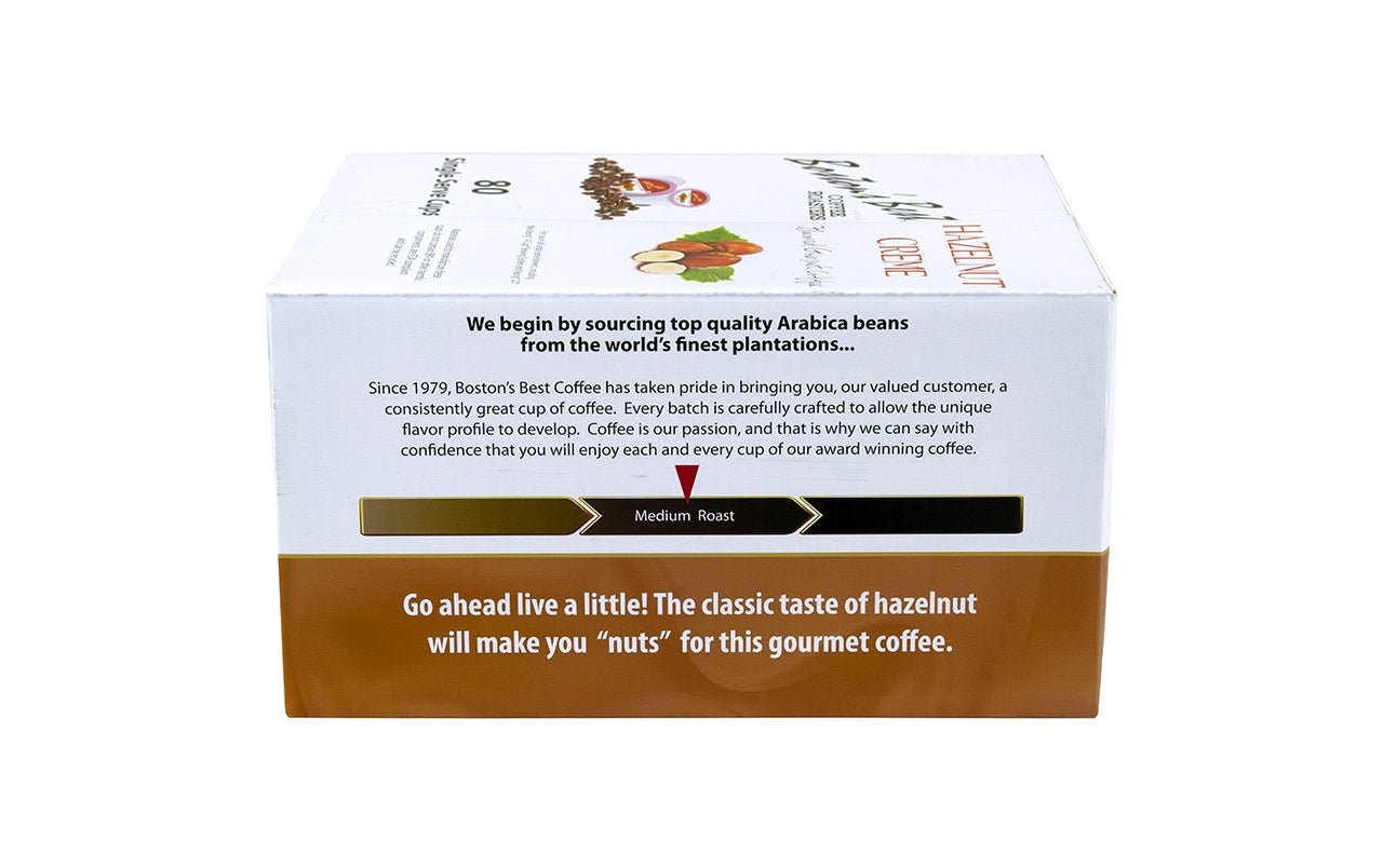 BOSTON'S BEST Coffee K-Cups Hazelnut CrÃ¨me, 80 Count –  Candydistributors.com