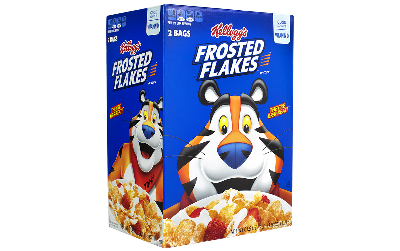 KELLOGG'S Frosted Flakes Cereal, 61.9 oz