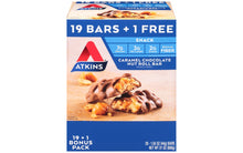 Load image into Gallery viewer, ATKINS Caramel Chocolate Nut Roll Bar, 1.55 oz, 20 Count
