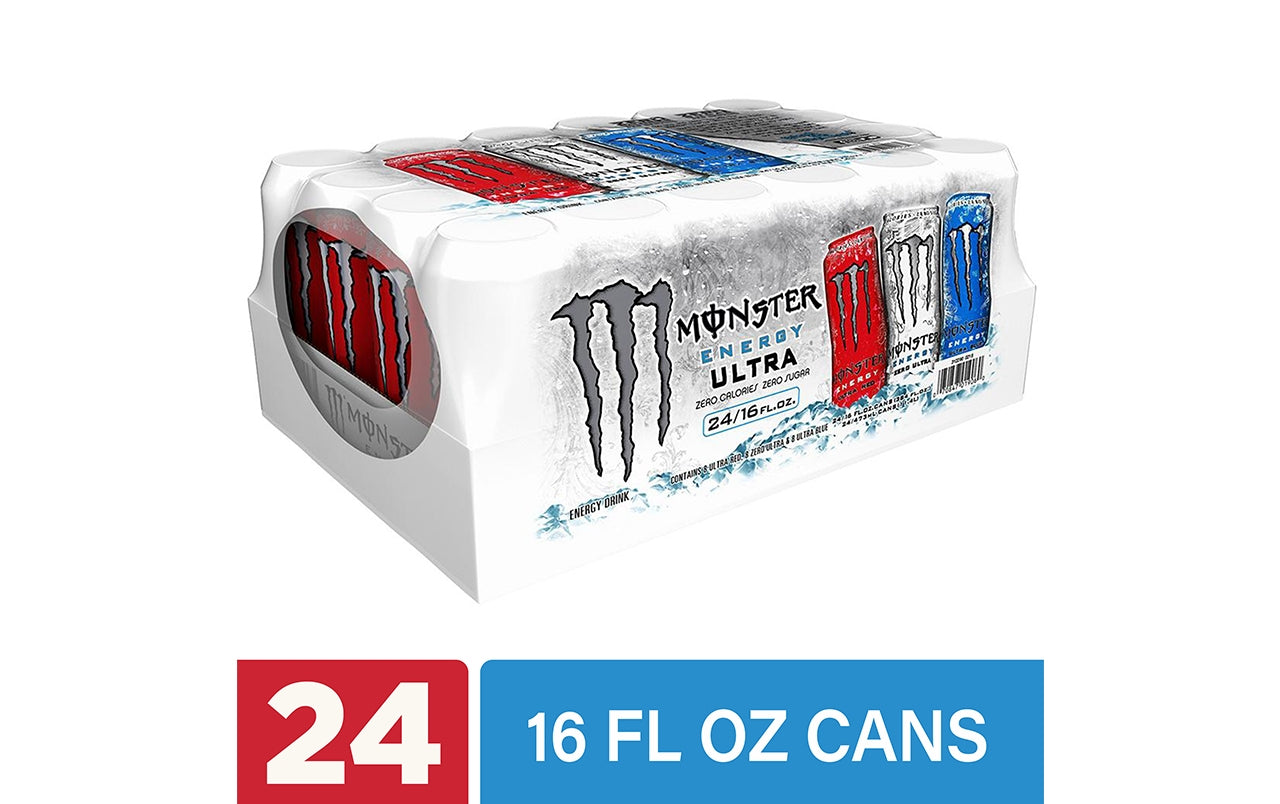 Monster Energy Ultra Variety Pack (16 fl. oz., 24 pk.) - FRE SHIPPING