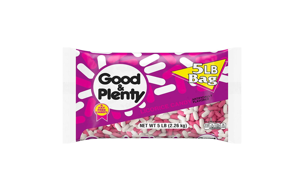 GOOD & PLENTY Licorice Candy, 80 oz