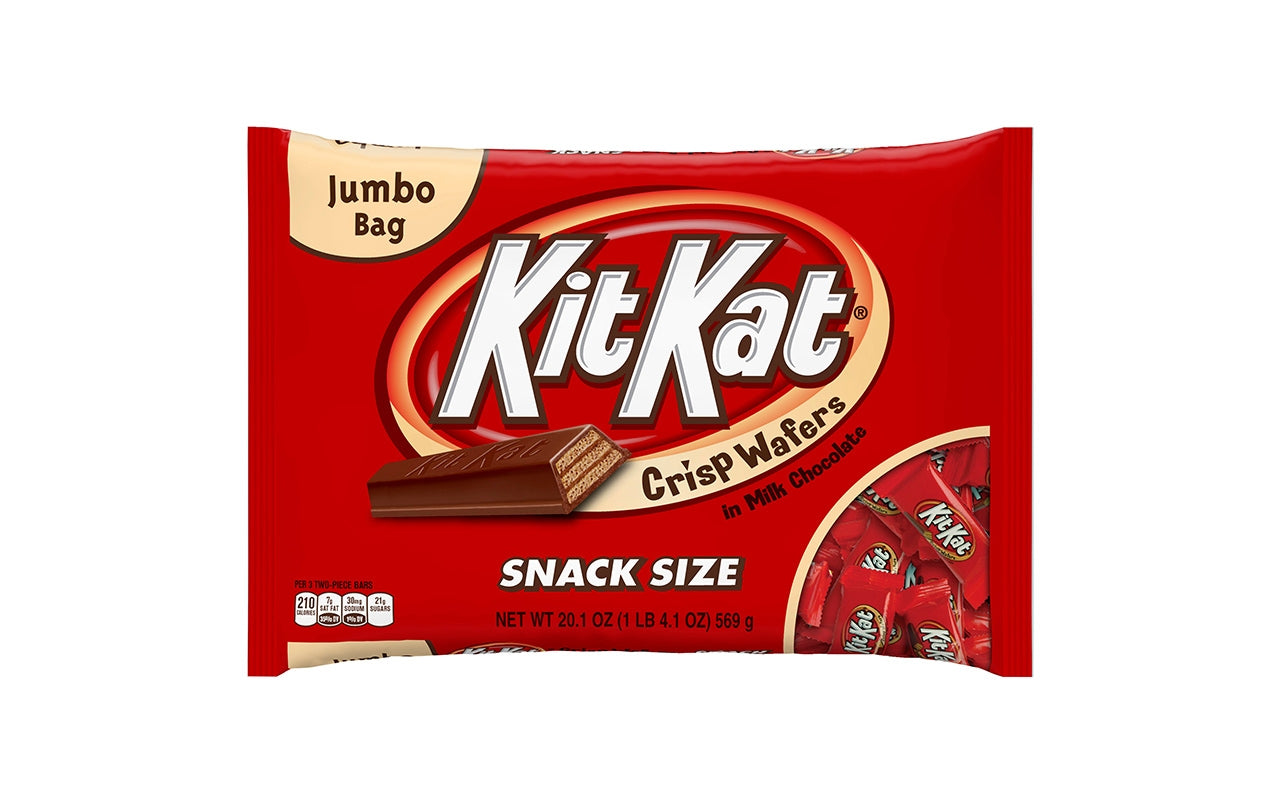 KIT KAT Snack Size Wafer Bars, 20.1 oz