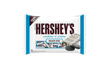 Load image into Gallery viewer, HERSHEY&#39;S Snack Size Cookies &#39;n&#39; Creme Bars, 17.1 oz, 2 Pack
