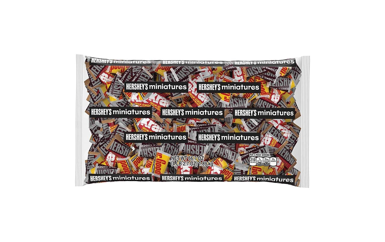 HERSHEY'S Miniatures Assortment, 66.7 oz