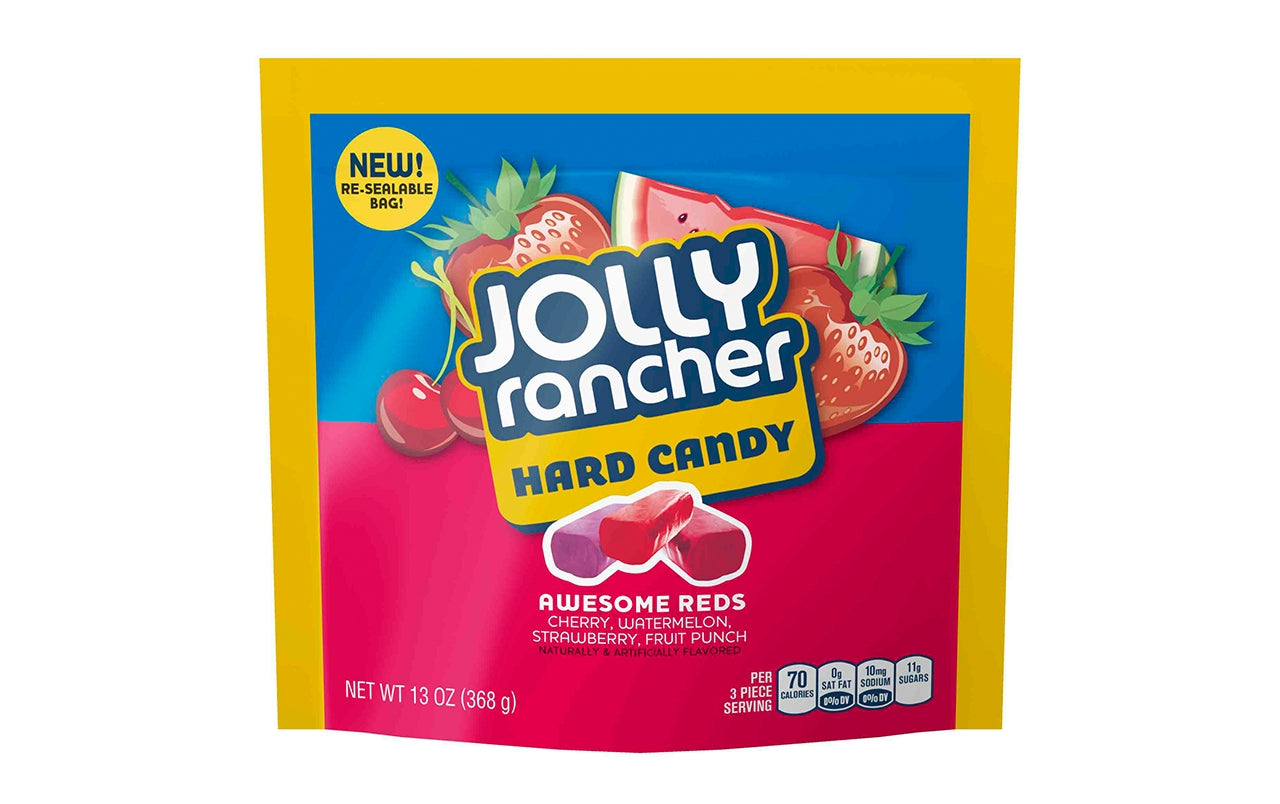 JOLLY RANCHER AWESOME REDS Hard Candy Assortment, 13 oz, 4 Count