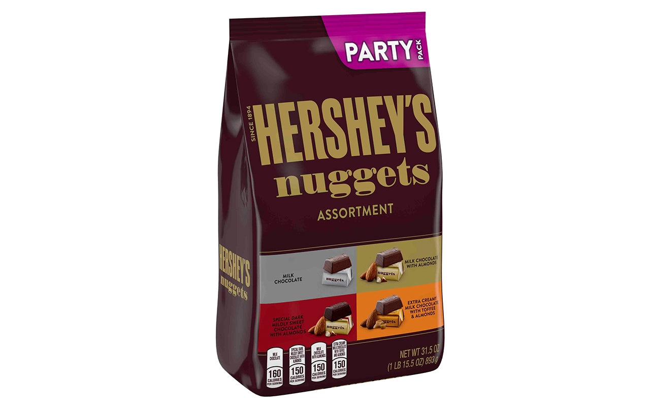 HERSHEY'S NUGGETS Chocolate Candy Assortment, 31.5 oz