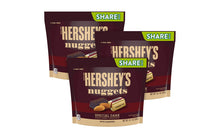Load image into Gallery viewer, HERSHEY&#39;S NUGGETS SPECIAL DARK Mildly Sweet Chocolate with Almonds Candy, 10.1 oz, 3 Pack

