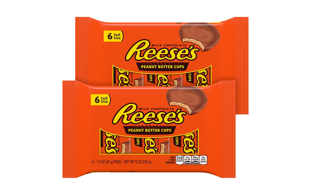 Reese's Peanut Butter Cups, Milk Chocolate - 24 pack, 2.8 oz each