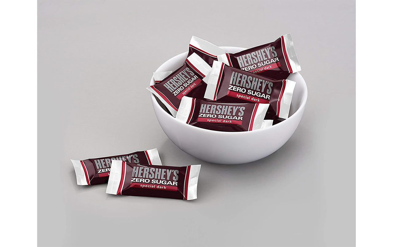 HERSHEY'S SPECIAL DARK Sugar Free Peg Bag, 3 oz, 12 Count –