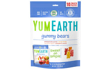 Load image into Gallery viewer, YumEarth Gummy Bears, 10 Count, 3 Pack
