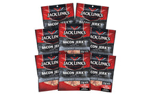 Load image into Gallery viewer, Jack Link&#39;s Hickory Smoked Bacon Jerky, 2.5 oz, 8 Count
